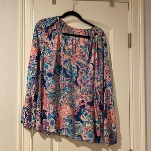 SOLD Lilly Pulitzer Willa Top